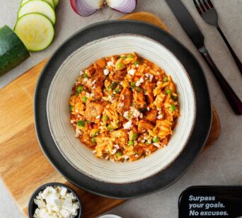 Mediterraanse Orzo - Chicken & Feta