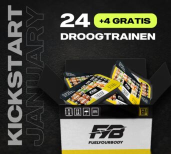 DROOGTRAINEN // KICKSTART 2025 24 + 4 GRATIS