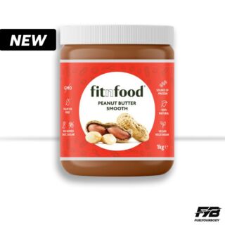 Fitnfood 100% Peanutbutter - Smooth 1000g