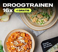 DROOGTRAINEN // 16 mealpack + 1 GRATIS van €131,75 voor: