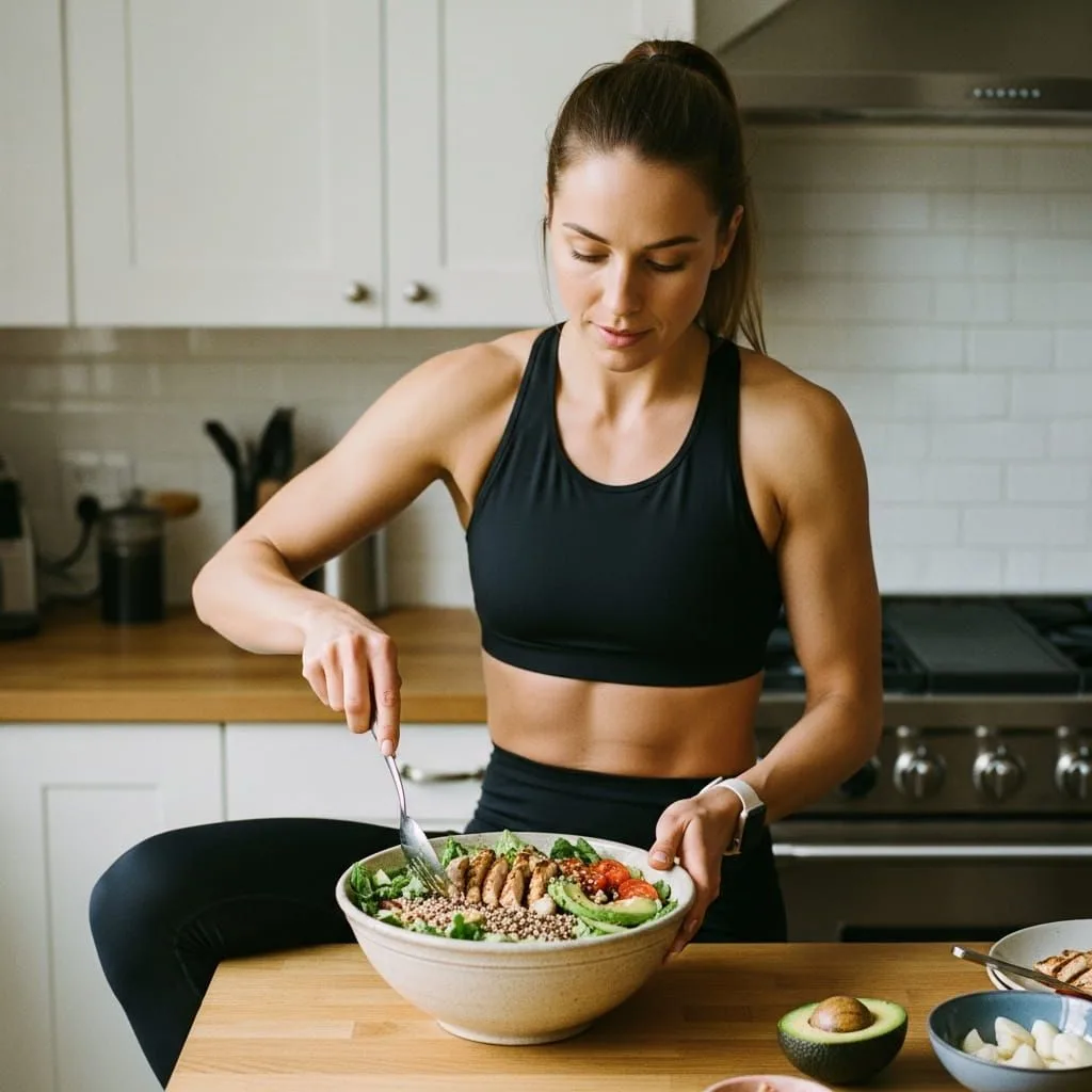 Eiwitrijke salade: 4 makkelijke en gezonde recepten voor sporters