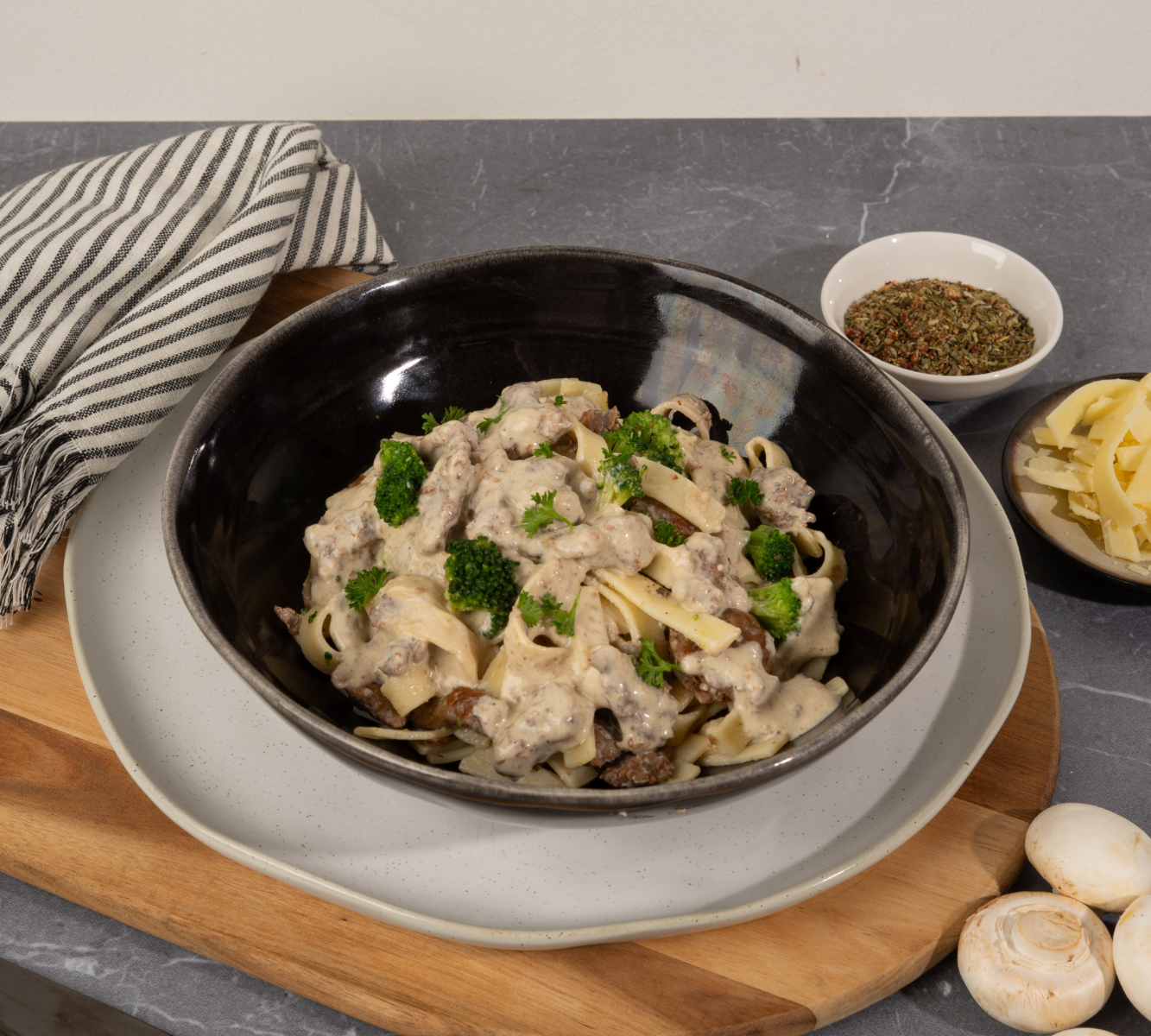Creamy Mushroom Pasta