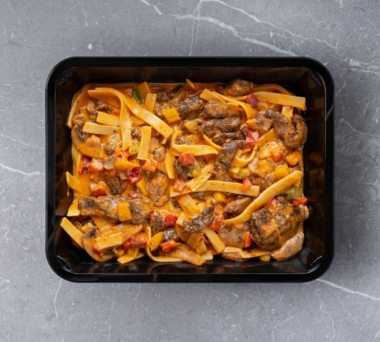 Tagliatelle - Beef Stroganoff
