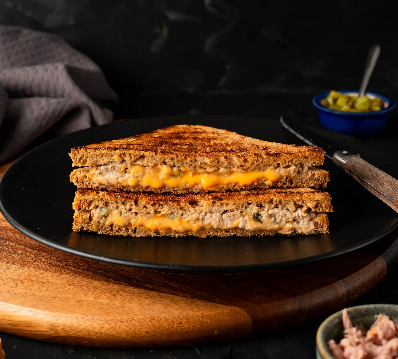 High Protein Toast - Tuna Melt